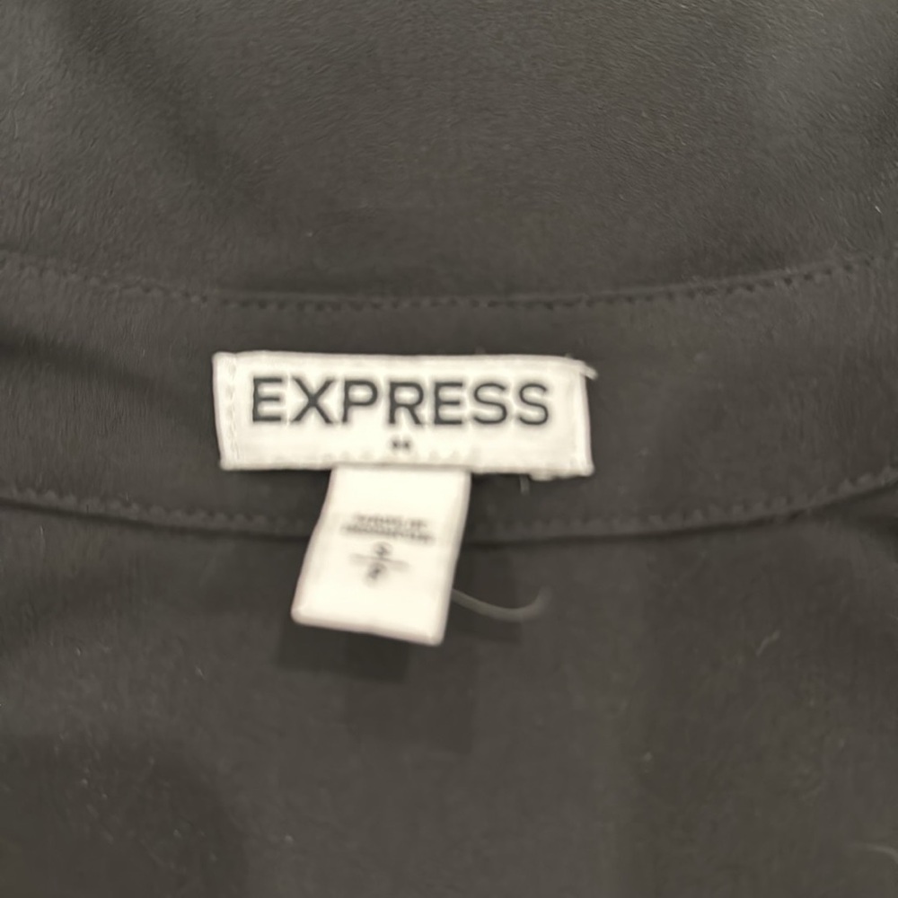 Express black button down shirt - Picture 2 of 3